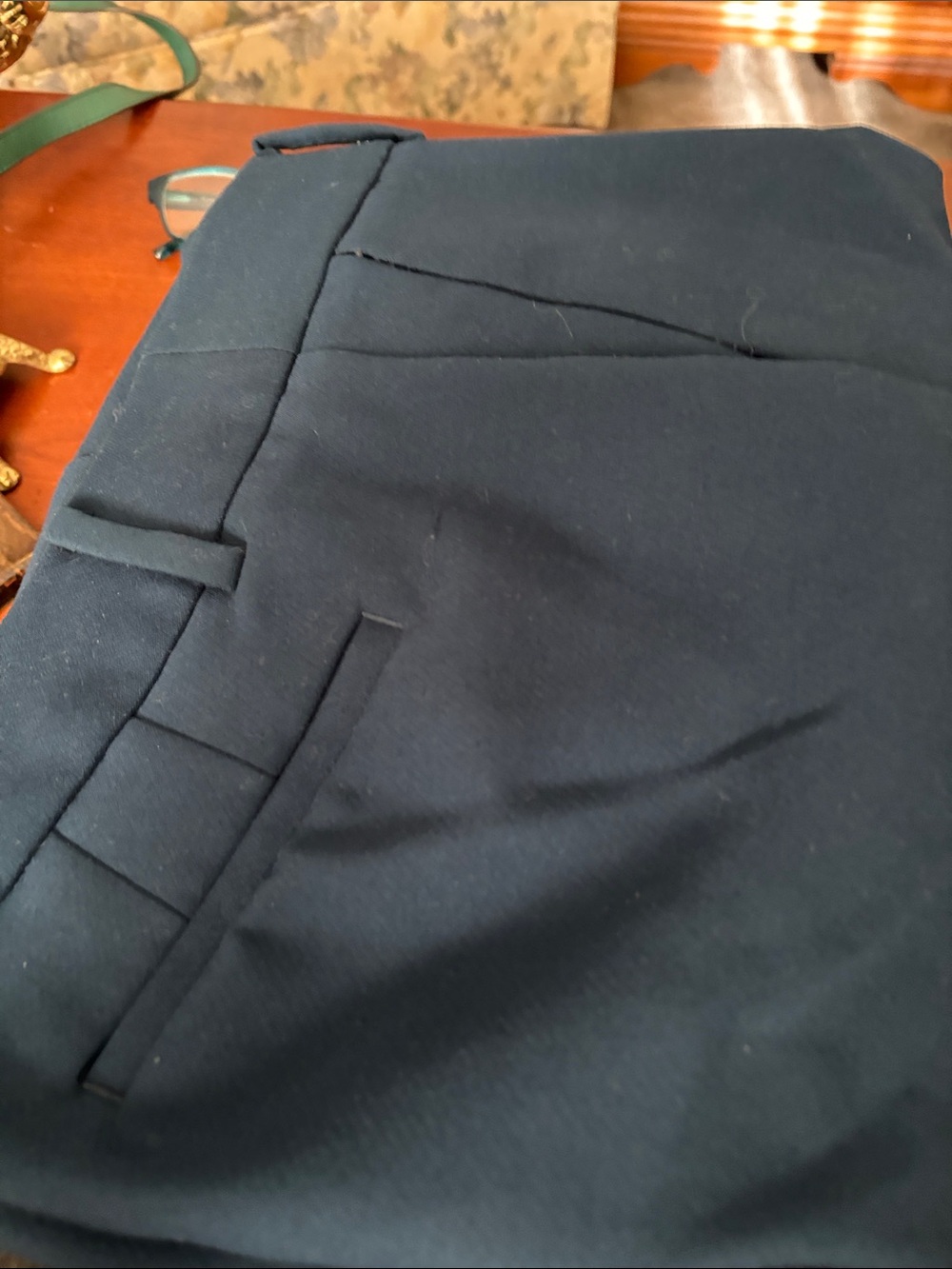 Talbots Hampshire Ankle Pants in Deep Teal